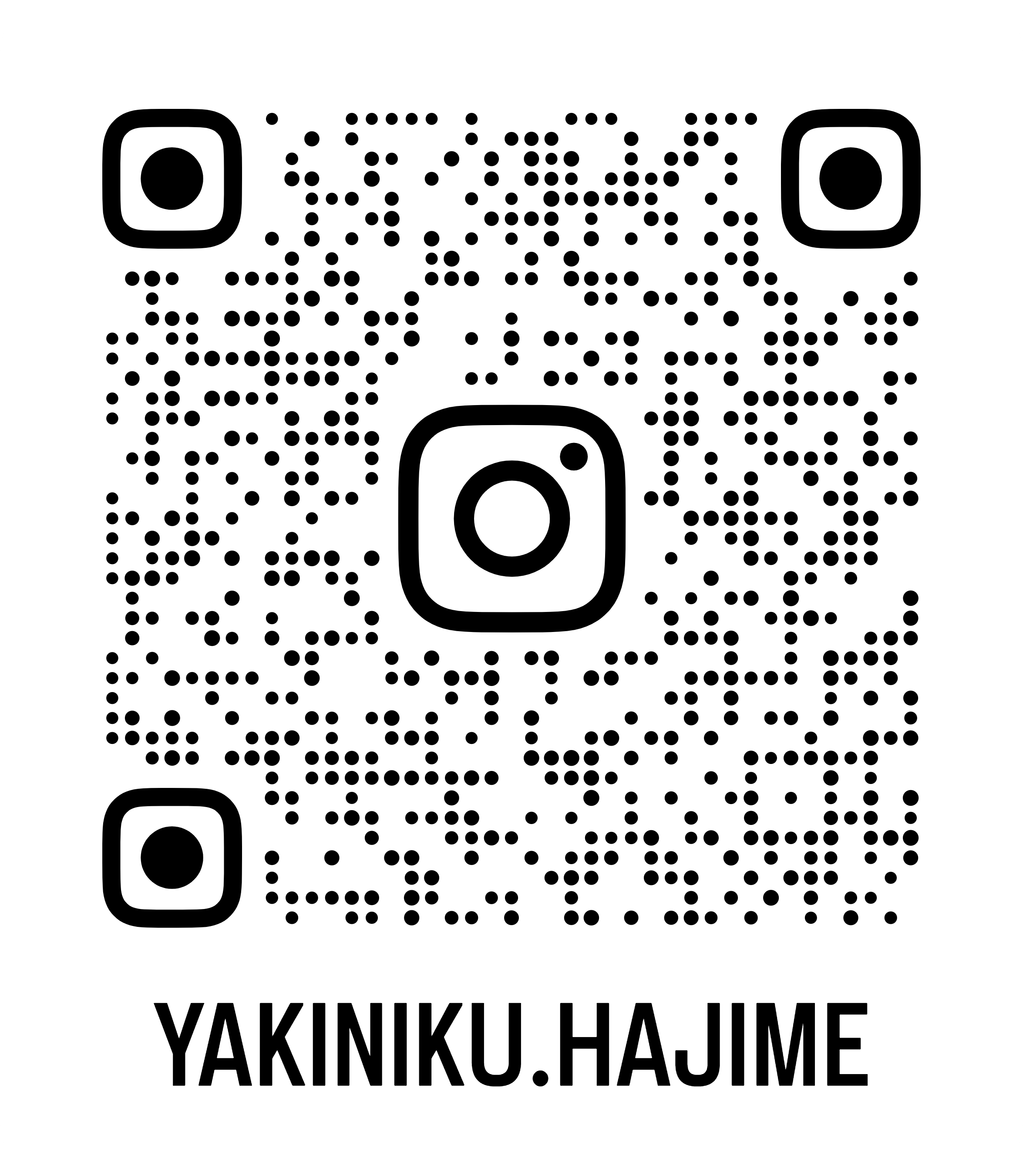 Instagram QRコード